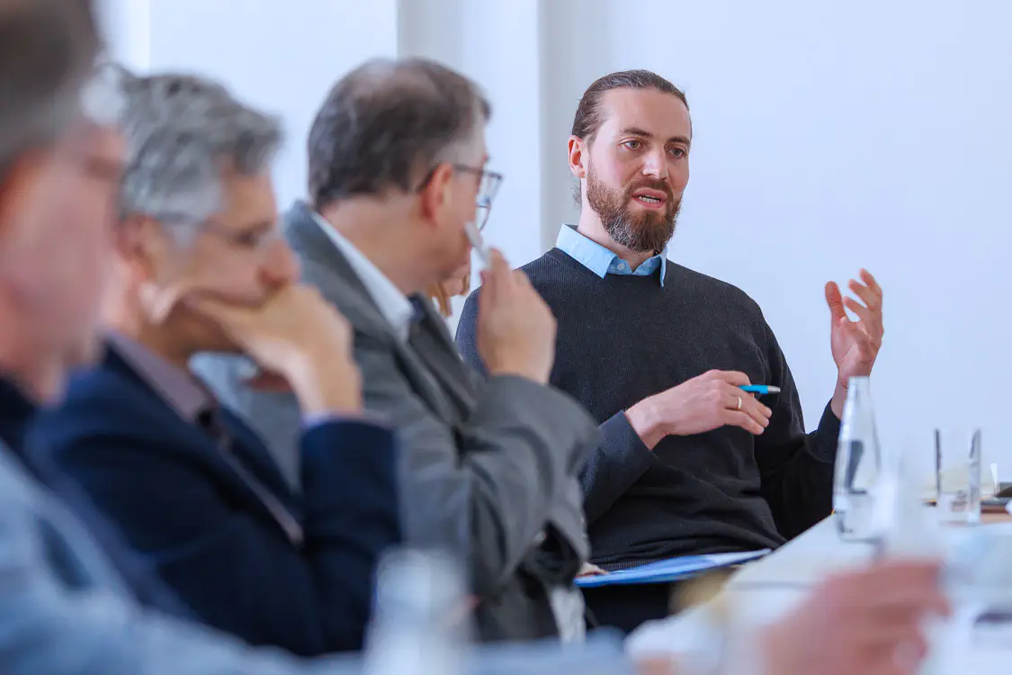 Modernes Mitarbeiterfoto